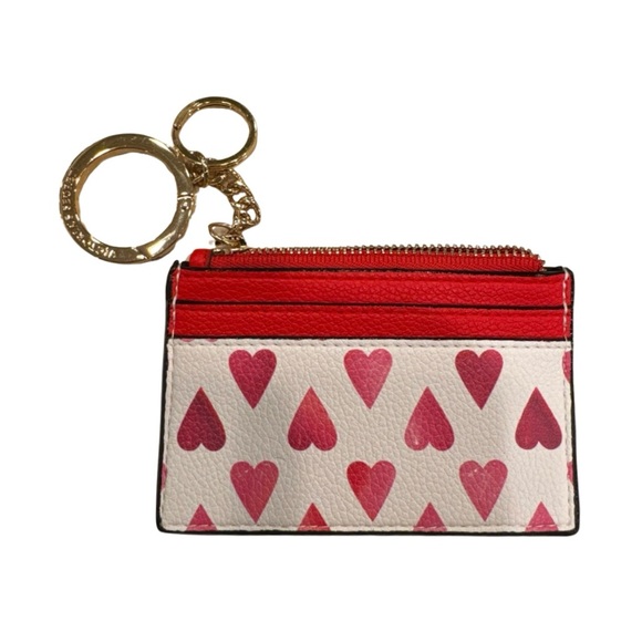 Victoria’s Secret Card Holder with V-Monogram Hardware + Keyring +Belt Loop Hook - Picture 2 of 7